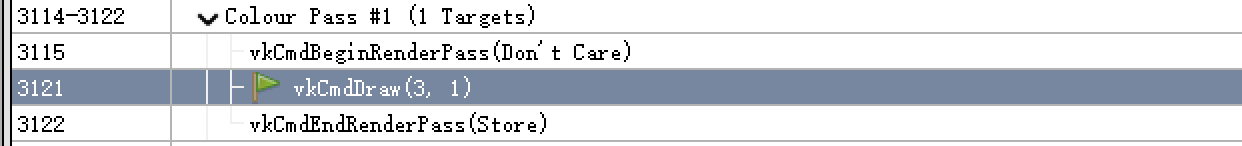 Pass 1 的 RenderPass 与 Draw Call